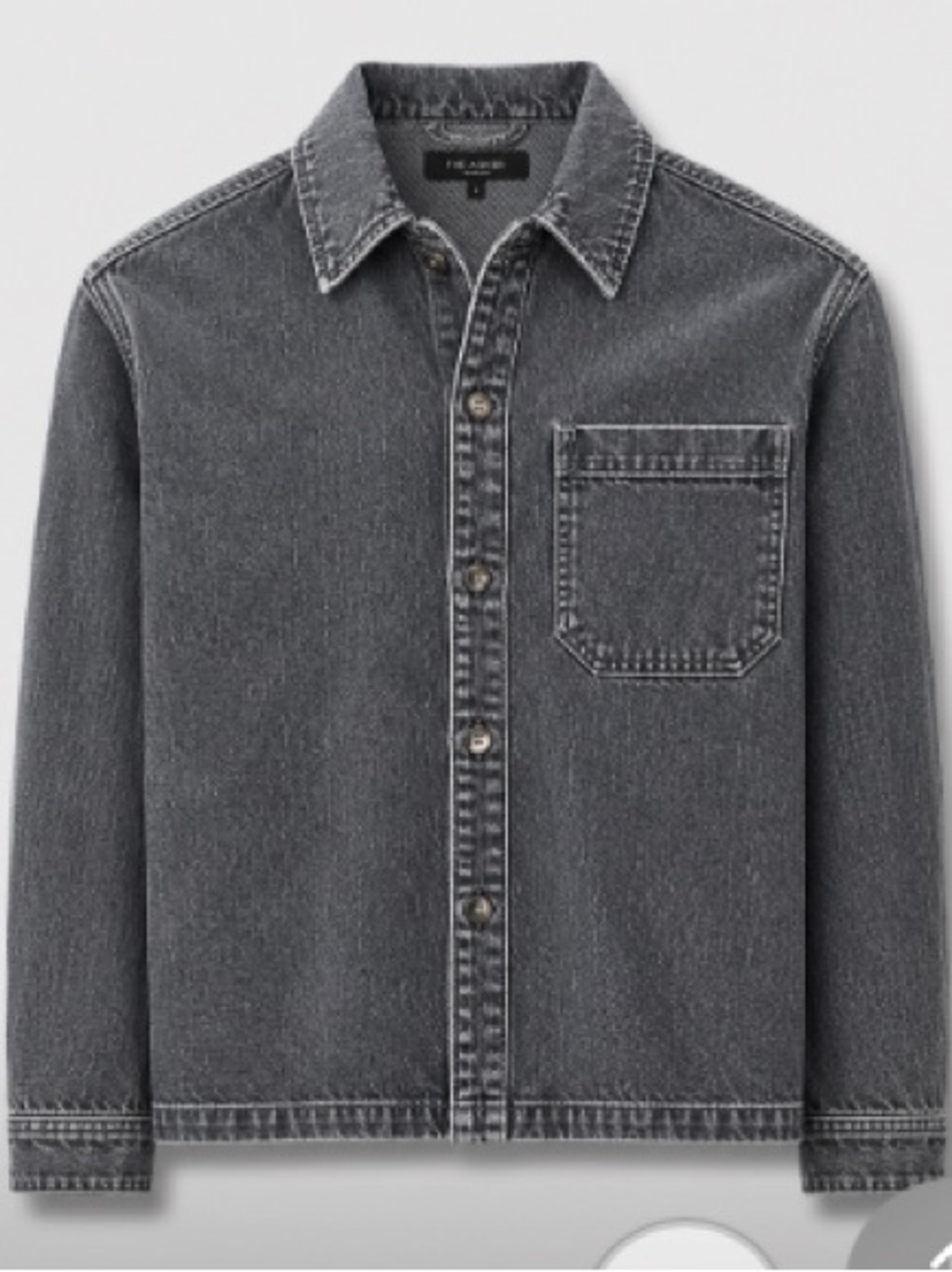 Rag & Bone Fort Denim Overshirt Medium